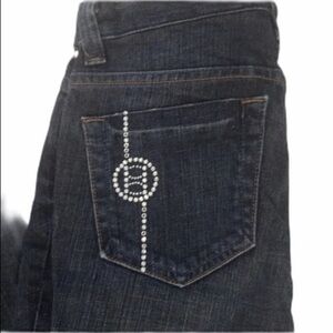 BEBE Embellished Jeans 27